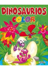 Livre de coloriage Dinosaures Susaeta S0377001