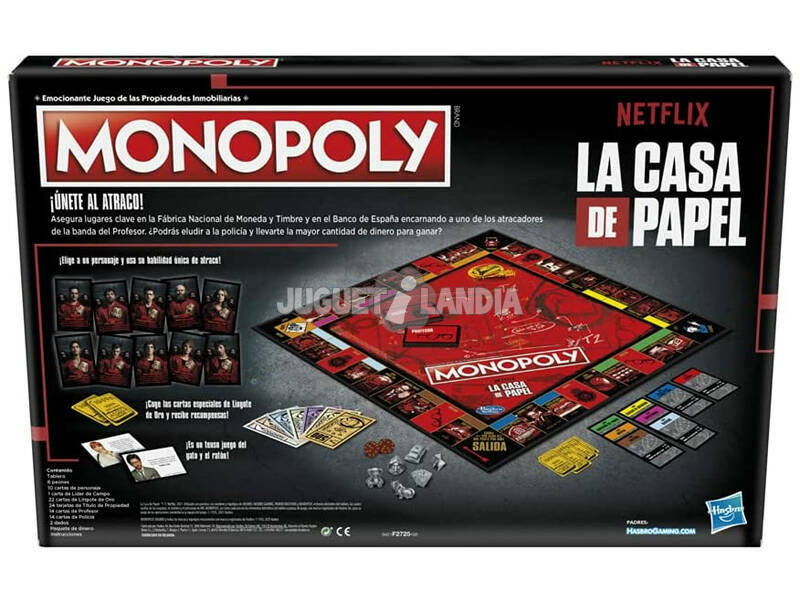 Monopoly Casa di carta Hasbro F2725