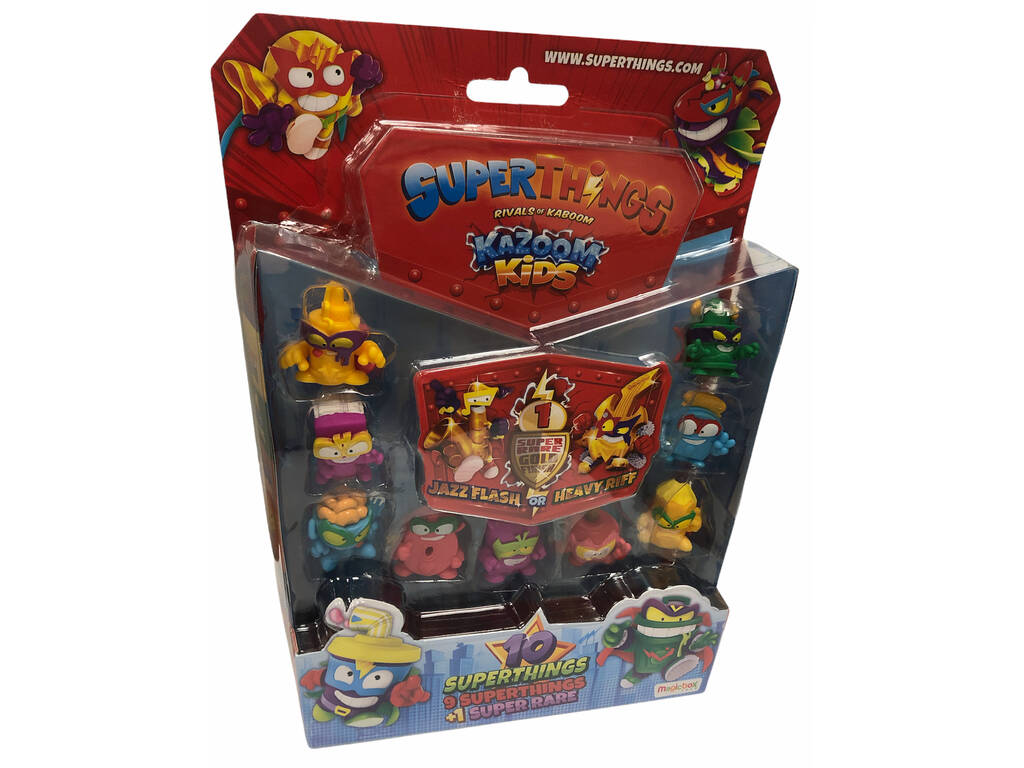 Superthings Kazoom Kids Blister 10 Magic Box Figures PST8B016IN00