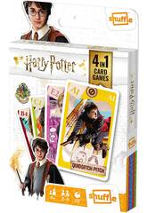 Baraja Infantil Shuffle 4 en 1 Harry Potter Fournier 10025070