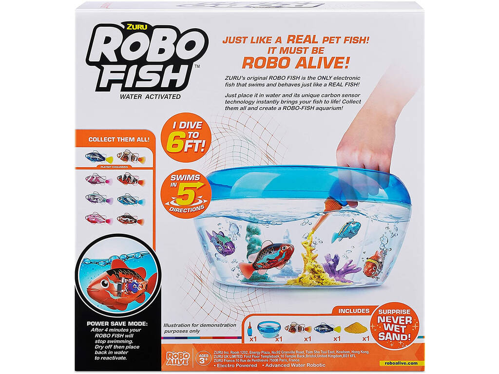Super Aquarium Robo Fish Bandai ZU7162