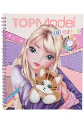 Top Model Depesche Livre à colorier 11450