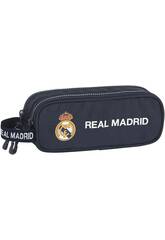 Trousse à crayons double Real Madrid Safta 812034513