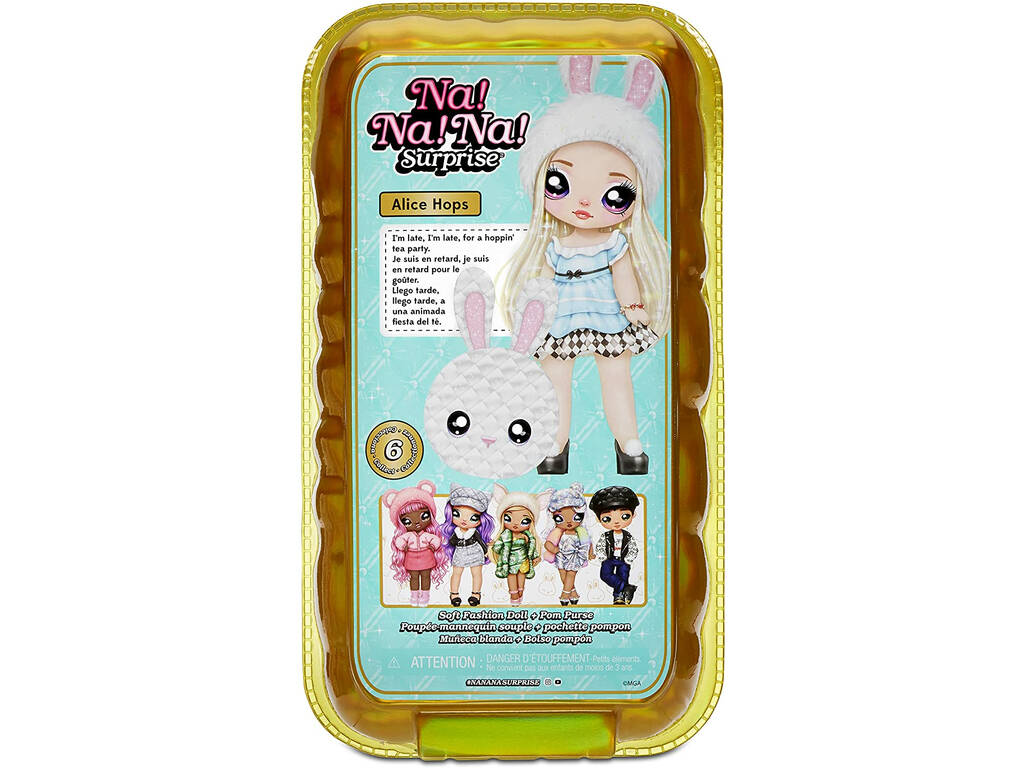 Na ! Na ! Na ! Surprise 2 In 1 Glam Series Alice Hops Doll MGA 575368