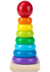Melissa & Doug impilatore Multicolore Legno Toy Partner 10576