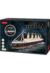 Puzzle 3D Titanic con Led World Brands L521H