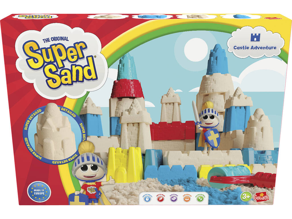 Super Sand Castillo Aventuras Goliath 918146