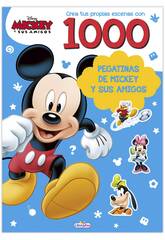 Buch Disney Mickey and His Friends 1000 Stickers Ediciones Saldaña LD0889A