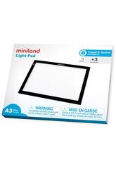 Light Pad LED Whiteboard A3 Size Miniland 95101