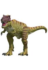 Dinosauro elettronico Tirannosauro Rex verde con luce e suoni