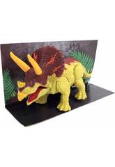 Triceratops Marrón Andador 24 cm.