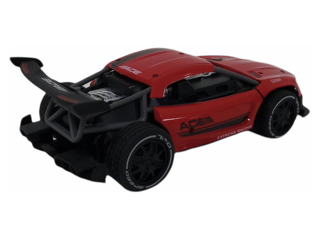 Radio Control 1:24 Car Sulong Speed Car 4 Functions 2.4G Red