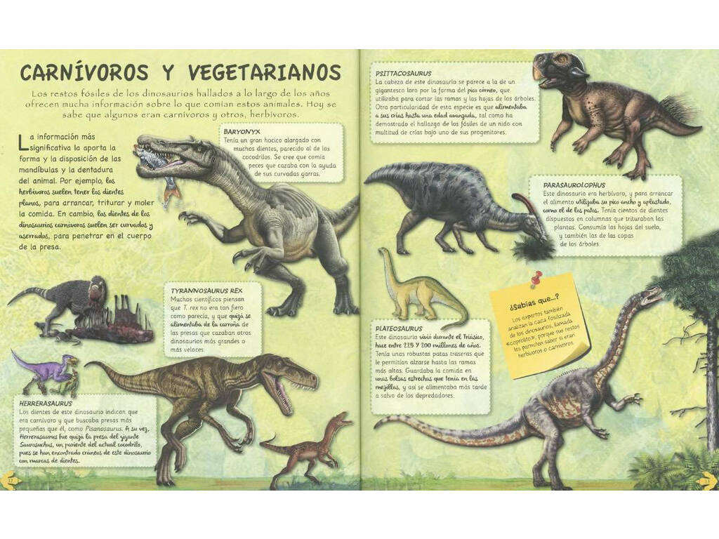 Esplora e impara l'era dei dinosauri Susaeta S2098003