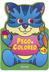 Pego y Coloreo Animales 3 Susaeta S3417003