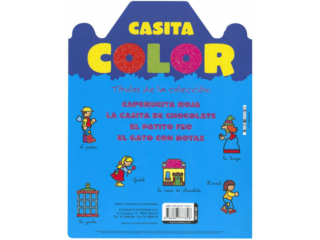 Casetta Colore La Casetta Di Cioccolato Susaeta S6071002