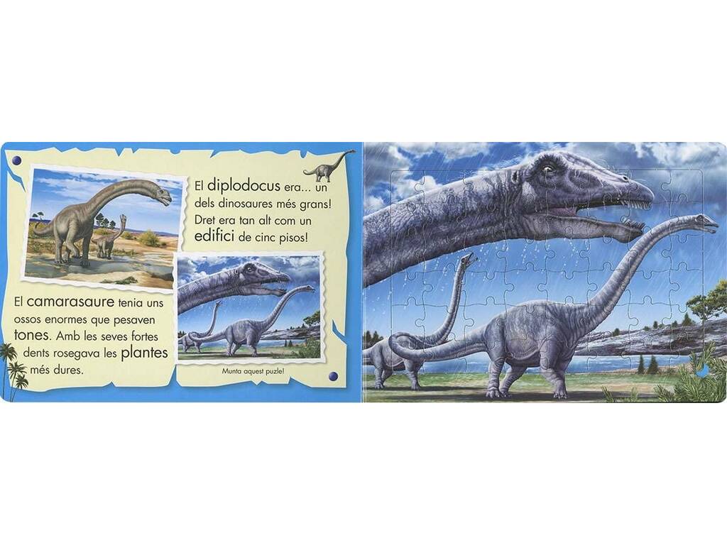 Llibre Puzzle 48 Dinosaurierfische S1384003