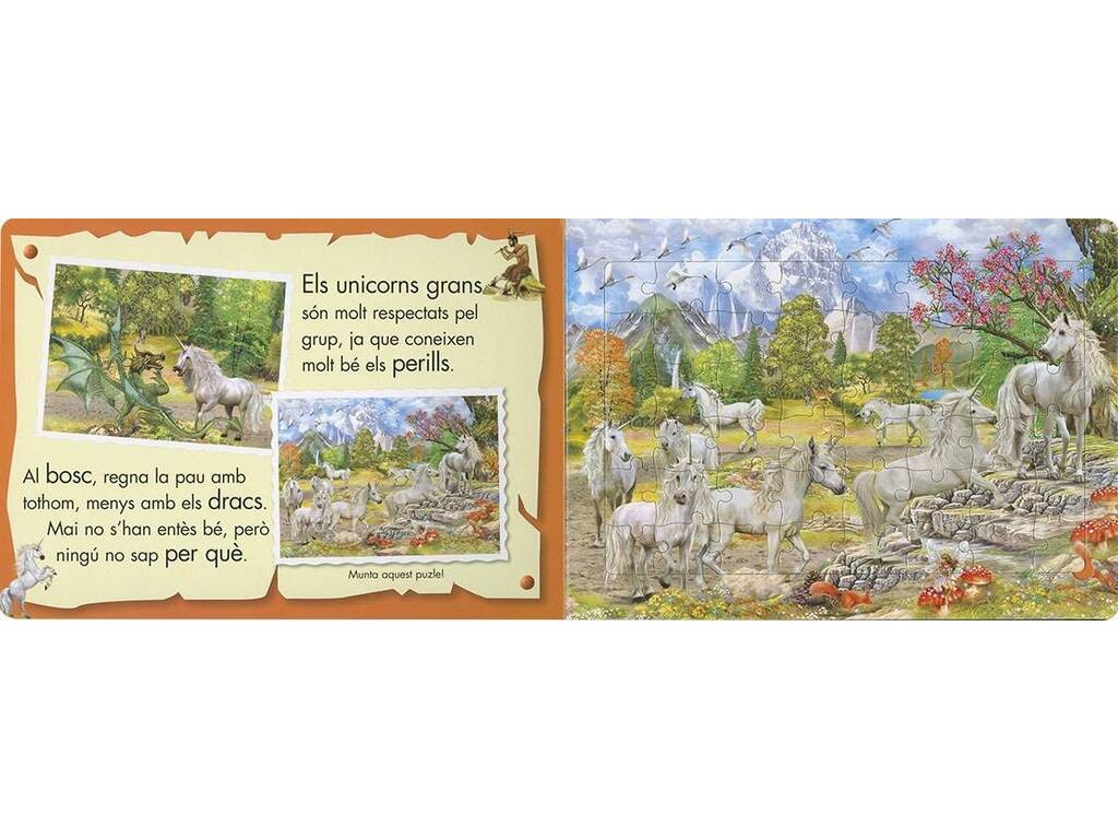 Llibre Puzle 48 Peces Unicorns de Susaeta S1384004