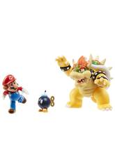 Super Mario Mario vs. Bowser Spielset Jakks 64512-4L