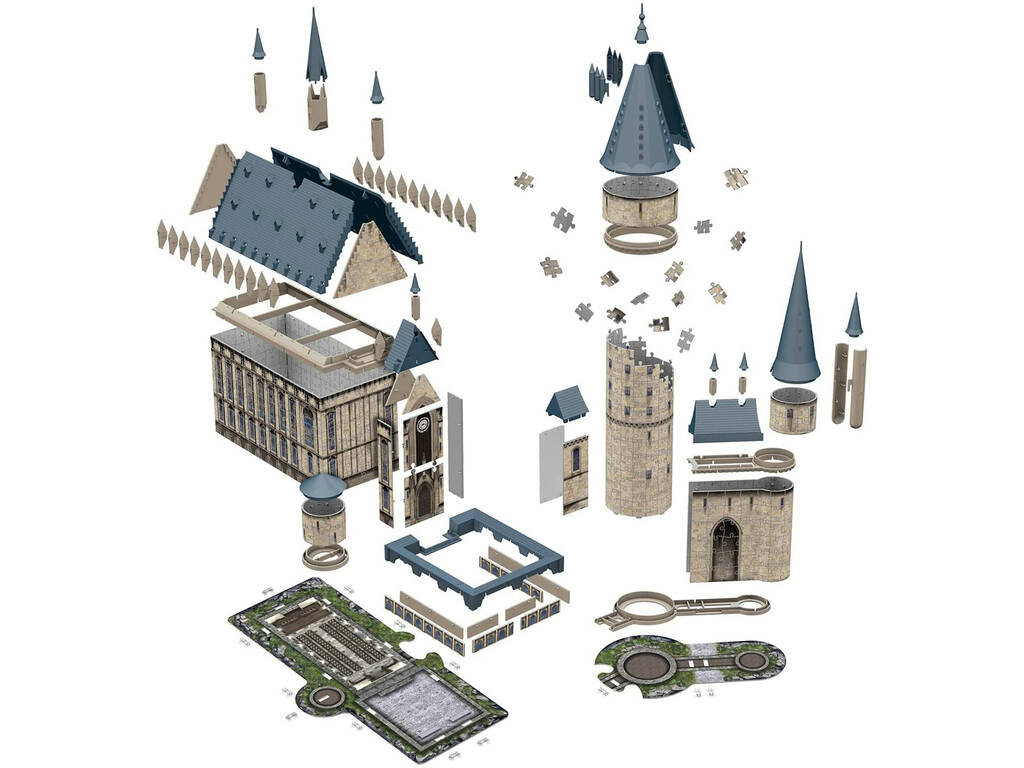 Puzzle 3D Harry Potter Schloss Ravensburger 11259