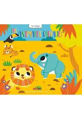 Livro Infantil com Abas Os Animais Selvagens