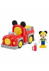 Mickey Coche y Figura Con Mochila Famosa MCC06111