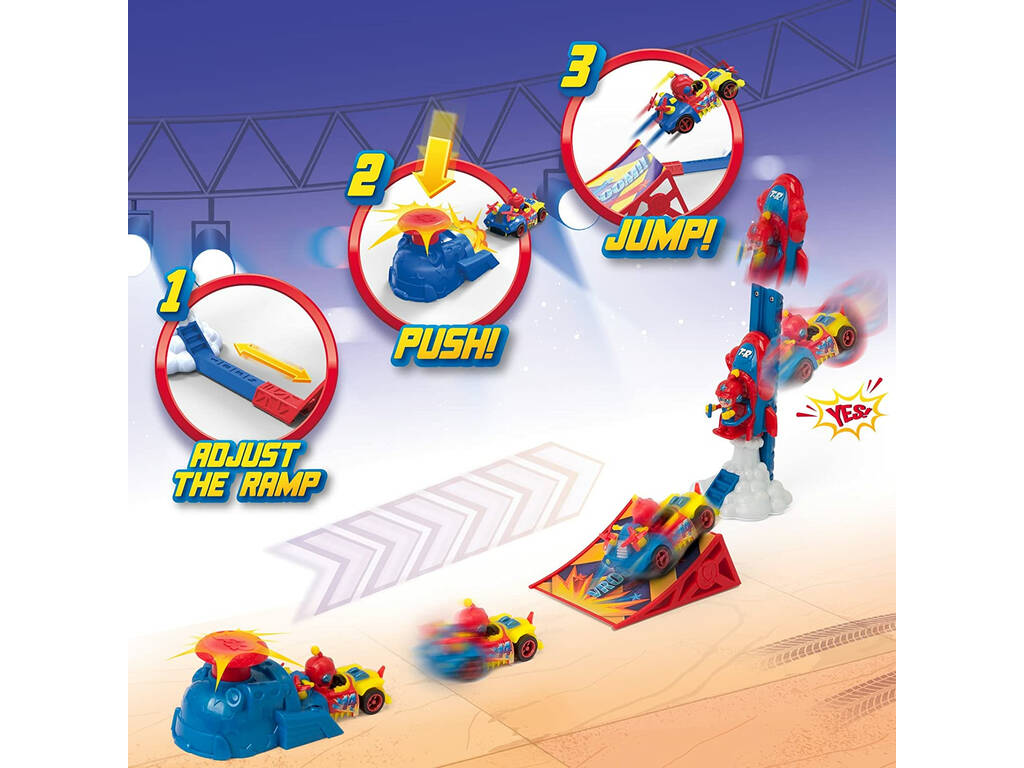 T-Racers Playset Rocket Launch Magic Box PTRSD014IN30