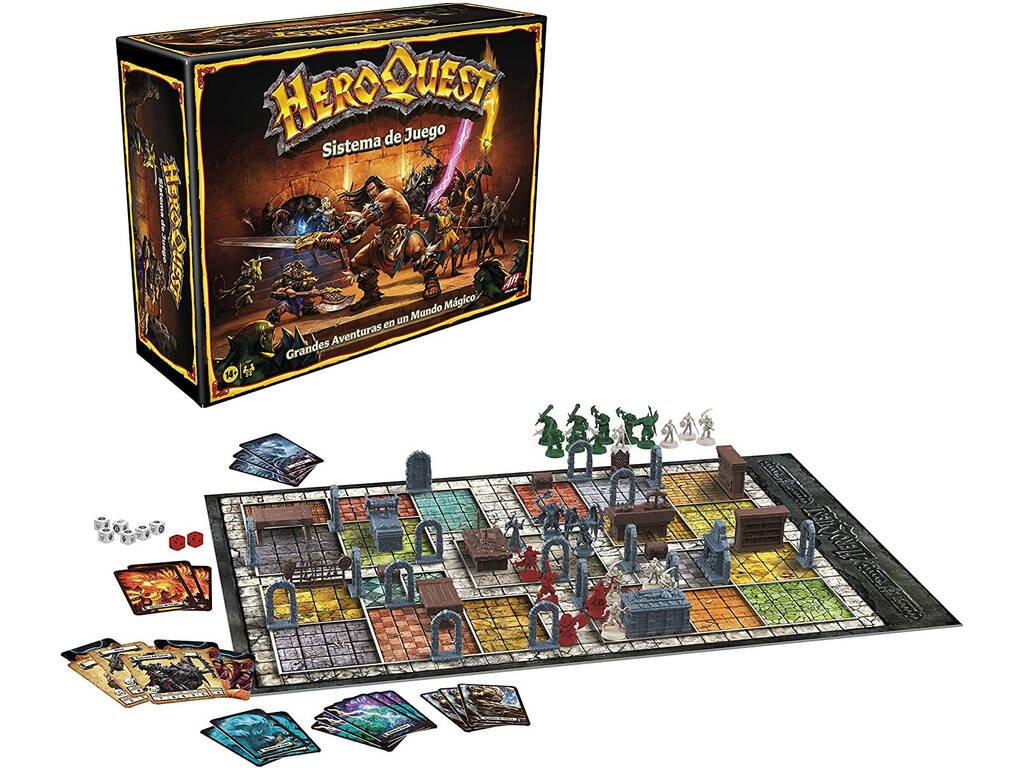 HeroQuest Sistema di gioco Hasbro F2847