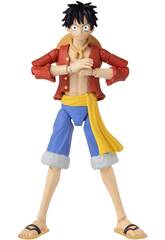 One Piece Anime Heroes Figurine Monkey D. Luffy Bandai 36931