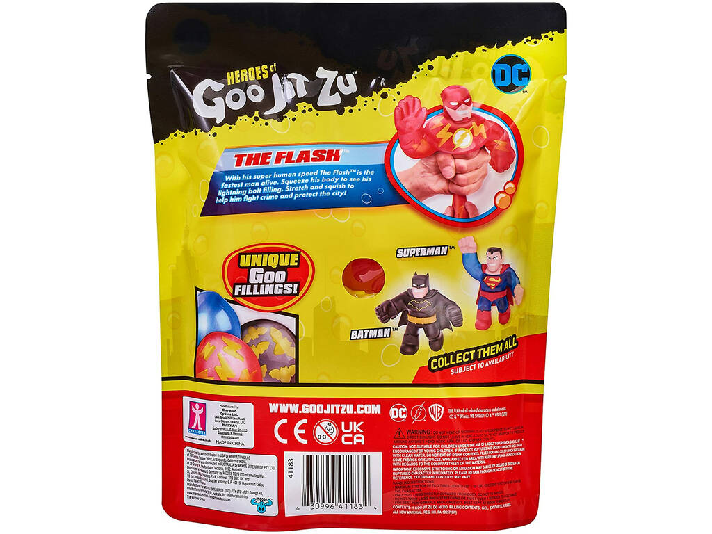 Heroes Of Goo Jit Zu DC Figur The Flash Bandai CO41183