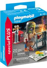 Soudeur Playmobil avec équipement 70597