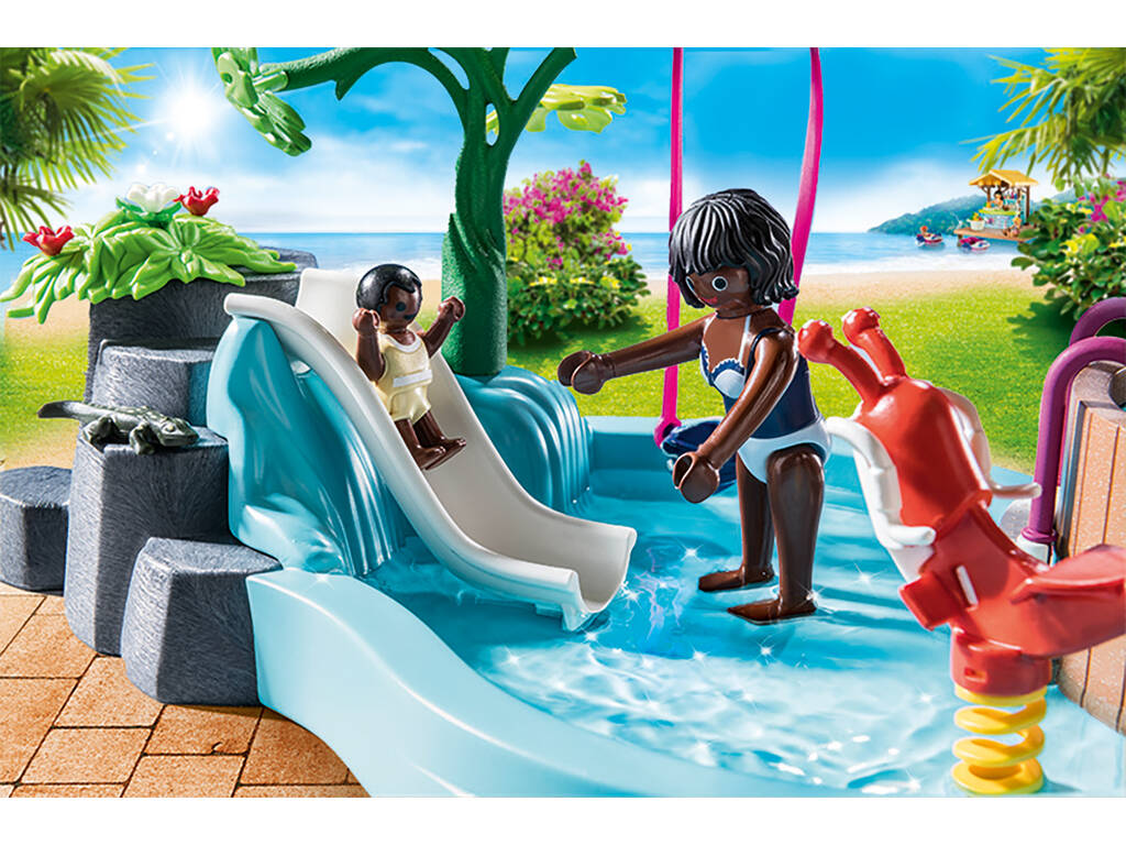 Playmobil Kinderbecken mit Hydromassage-Badewanne 70611