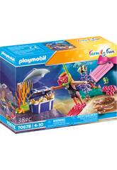 Playmobil Set di regalo subacquea dei tesori 70678