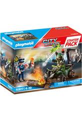 Playmobil Starter Pack Policía Entrenamiento 70817