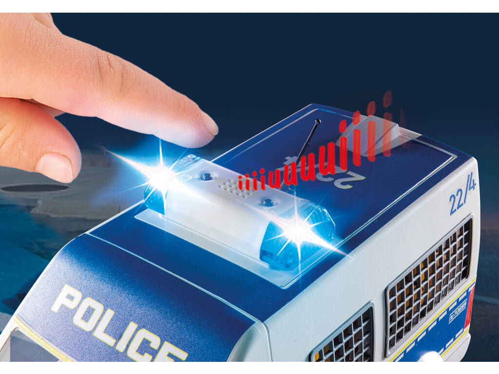 Playmobil Voiture de police avec lumière et son 70899