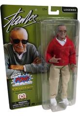Stan Lee con la maglia rossa Figura da Collezione Mego Toys 62812