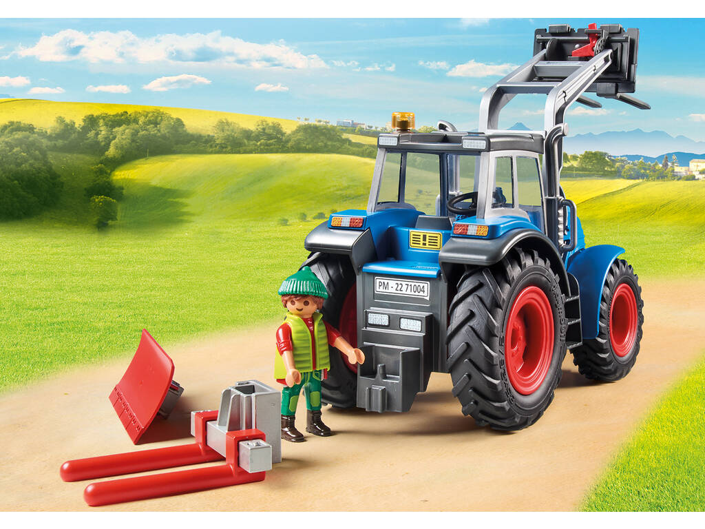 Playmobil Gran Tractor com Acessórios 71004