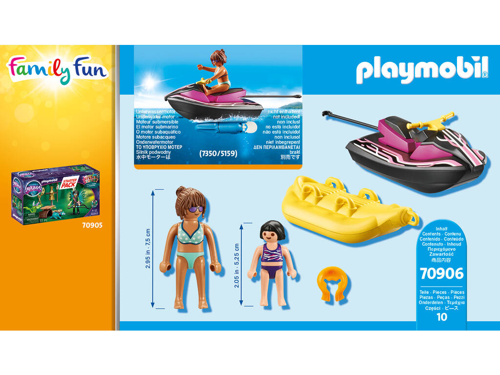 Playmobil Starter Pack Pack Jet Ski mit Bananenboot 70906