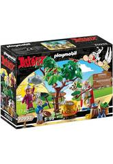 Playmobil Astérix Panorámix mit dem Kessel des Zaubertranks 70933