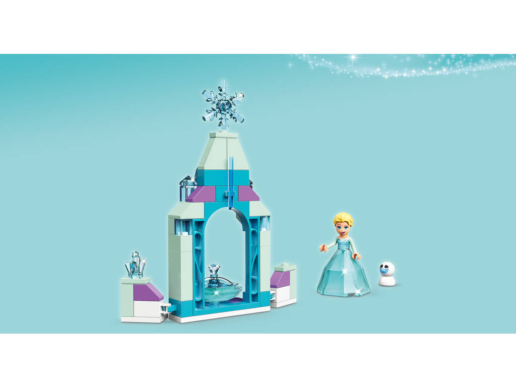 Lego Disney Frozen Pátio do Castelo de Elsa 43199