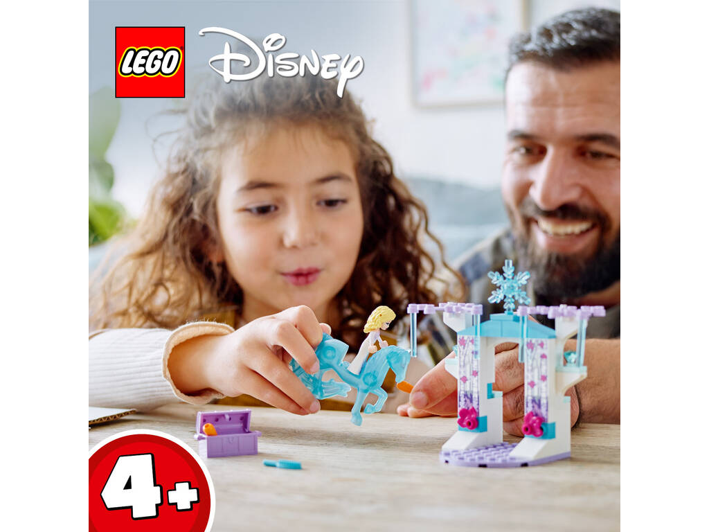 Lego Disney Frozen Elsa e la stalla di ghiaccio di Nokk 43209