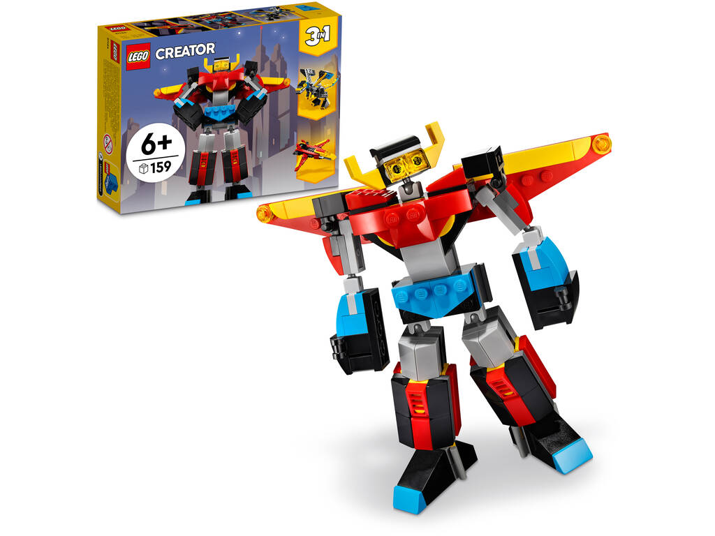 Lego Creator 3 in 1 unbesiegbarer Roboter 31124