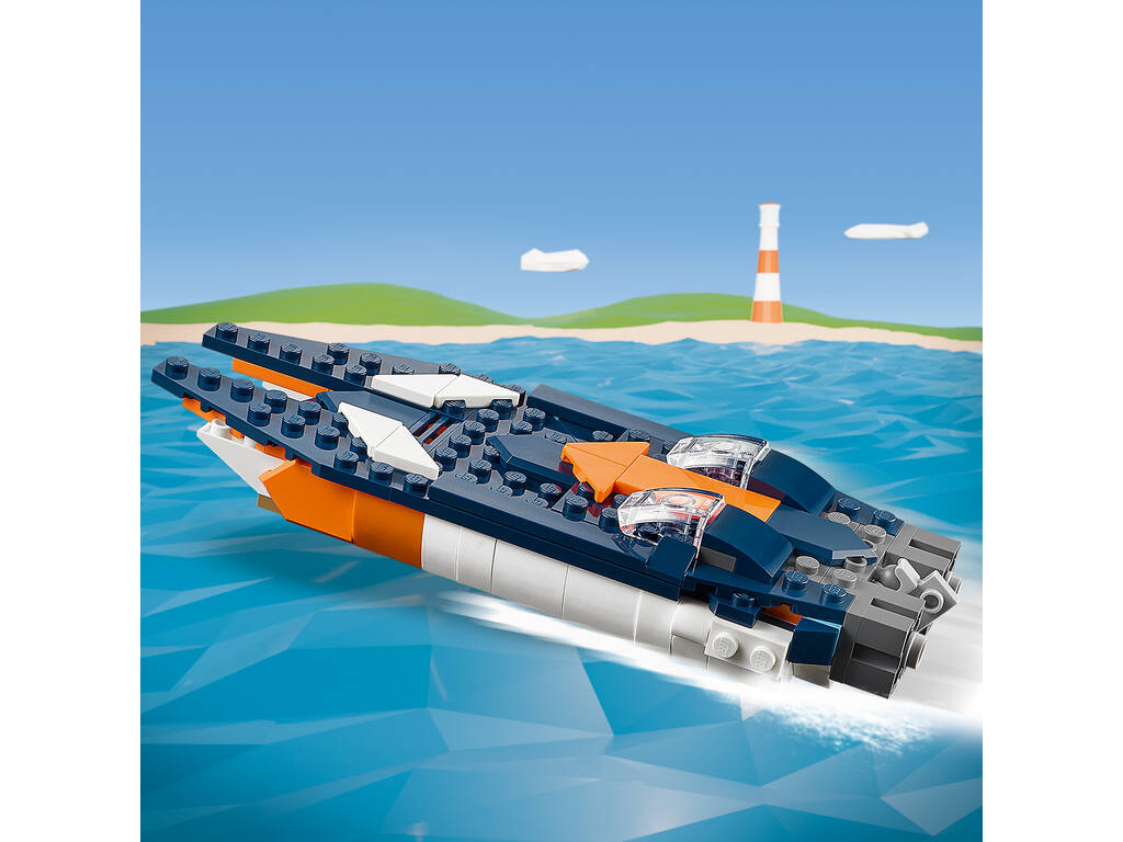 Lego Creator 3 in 1 Überschallreaktor 31126