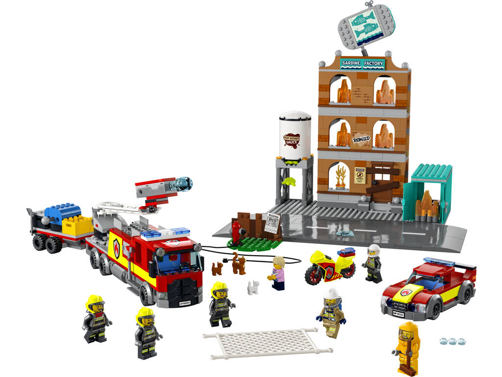 Lego City Corpo de Bombeiros 60321