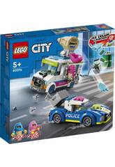 Lego City Camion de crème glacée Police Chase 60314