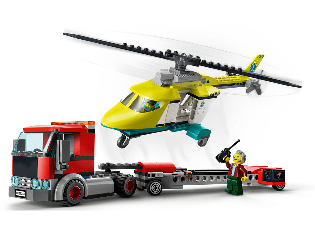 Lego City Rettungshubschraubertransport 60343