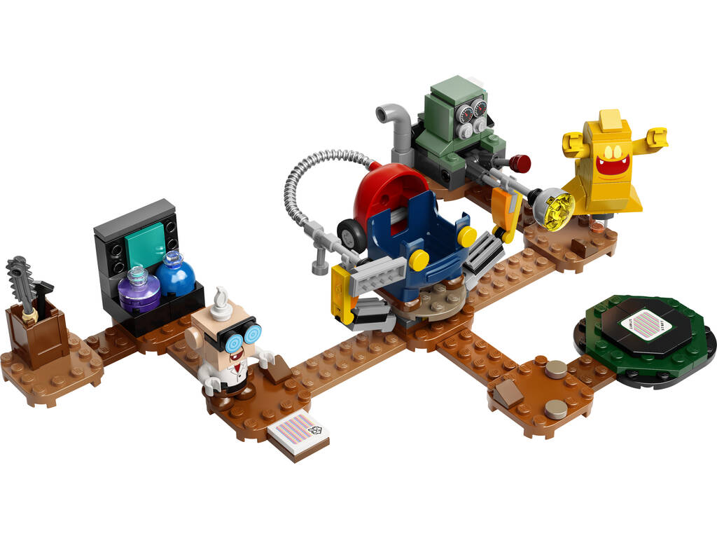 Lego Super Mario Set d'Extension : Laboratoire et Aspire Fantômes du manoir de Luigi 71397