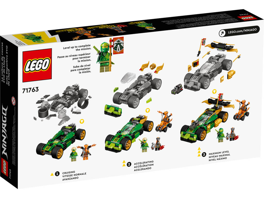 Lego Ninjago Esportivo Evo de Lloyd 71763