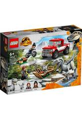 Lego Jurassic World Capturez les Velociraptors Bleu et Beta 76946