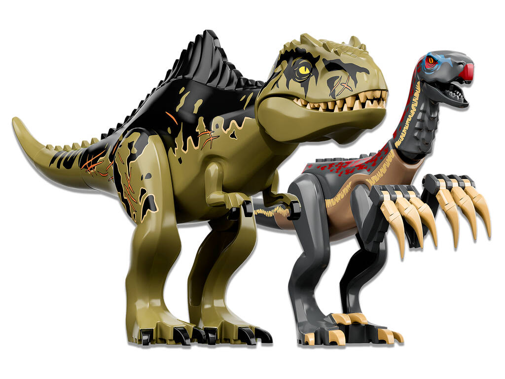 Lego Jurassic World Attacco Giganotosaurus e Therizinosaurus 76949