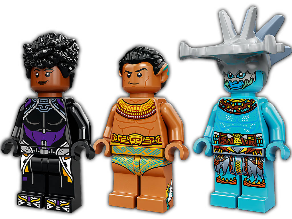 Lego Marvel Black Panther Wakanda Forever Sala do Trono do Rei Namor 76213